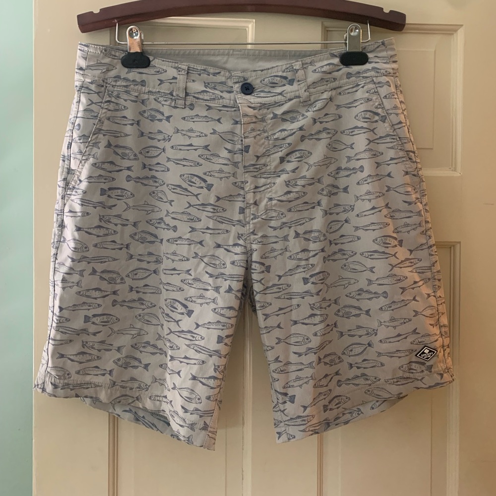 Sperry fish swim trunks - Great condition size Medium